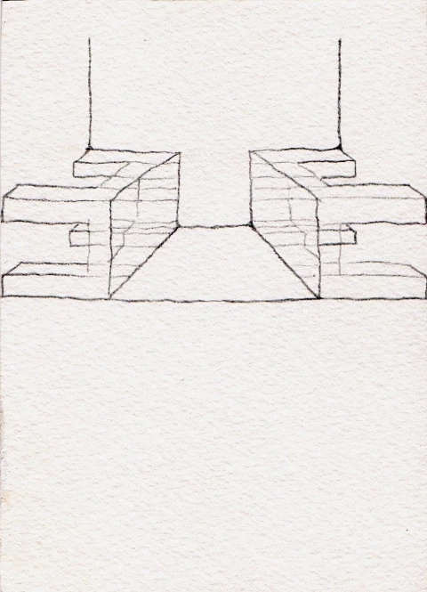Perspectiva anêmica: mesas p/ amores imperfeitos, 1994 — Daniel Acosta