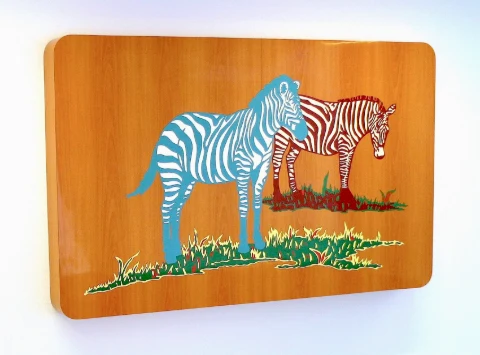 Estimado Selvagem (zebras)