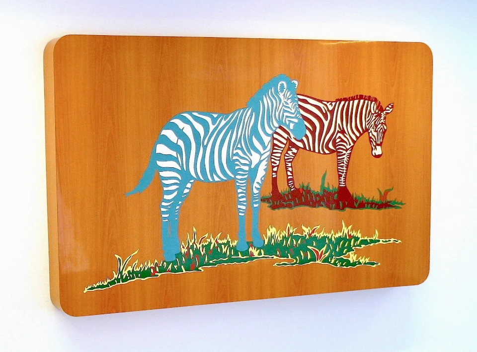 Estimado Selvagem (zebras)